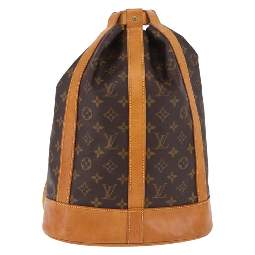 Louis Vuitton Monogram Randonnee PM Shoulder Bag Brown